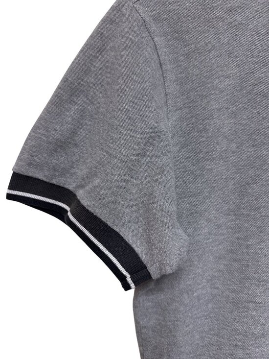 Dolce & Gabbana Polo Shirt Men's Grey Logo Short Sleeve Size EU 50 US Large - Picture 3 of 8